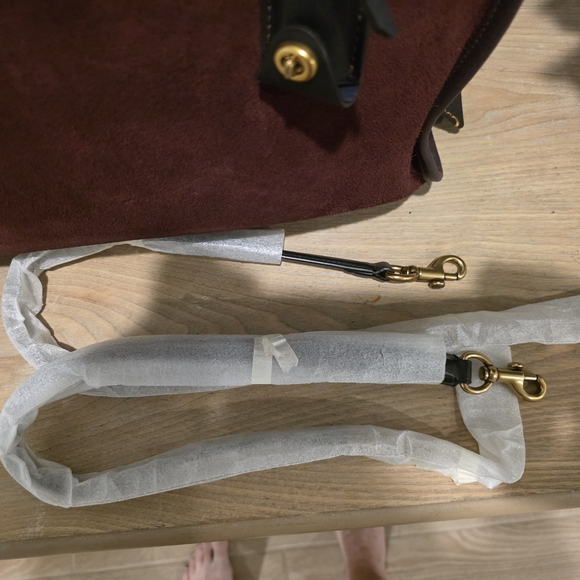 1941 COACH ROGUE 36 OXBLOOD SUEDE NEW! - Picture 12 of 12